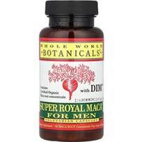 Whole World Botanicals, „Super Royal Maca®“ vyrams, 90 daržovių kapsulių