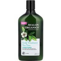 Avalon Organics, Kondicionierius, galvos odos priežiūra, arbatmedžio aliejus, 325 g