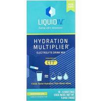 Liquid I.V., Hidratacijos daugiklis®, elektrolitų gėrimų mišinys, arbūzas, 10 lazdelių pakuočių, po 0.56 uncijos (16 g)