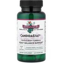 Vitanica, „CandidaStat®“, mielių balanso palaikymas, 60 veganiškų kapsulių