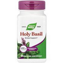 Nature's Way, Šventasis bazilikas, 450 mg, 60 veganiškų kapsulių