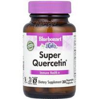 Bluebonnet Nutrition, Super kvercetinas®, 30 daržovių kapsulių