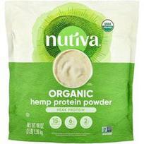 Nutiva, Organinių kanapių baltymų milteliai, 1,36 kg