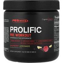 PEScience, Vaisingas, prieš treniruotę, aviečių limonadas, 9.88 oz (280 g)