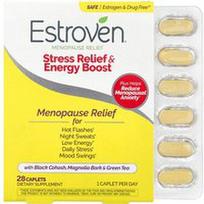 Estroven, Menopauzės malšinimas, streso mažinimas ir energijos padidinimas, 28 kapsulės