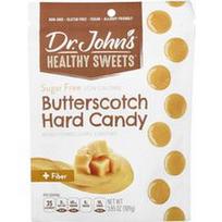 Dr. John's Healthy Sweets, Sviestiniai kieti saldainiai, + skaidulos, be cukraus, 3.85 uncijos (109 g)