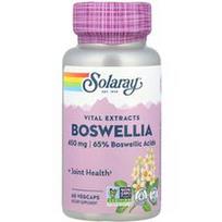 Solaray, Gyvybiniai ekstraktai, bosvelijos, 450 mg, 60 daržovių kapsulių