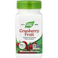 Nature's Way, Spanguolių vaisių skonio, 100 veganiškų kapsulių (465 mg vienoje kapsulėje)