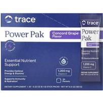 Trace, „Power Pak“, būtinųjų maistinių medžiagų palaikymas, „Concord“ vynuogių skonio, 30 pakelių po 6,1 g (0,22 uncijos)