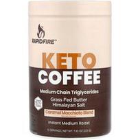 RAPIDFIRE, Keto kava, tirpi, vidutinio skrudinimo, karamelės makiato, 225 g