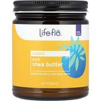 Life-flo, Ekologiškas grynas taukmedžio sviestas, 9 fl oz (266 ml)