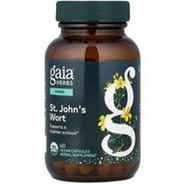 Gaia Herbs, Jonažolė, 60 veganiškų kapsulių (333 mg vienoje kapsulėje)