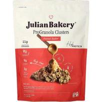 Julian Bakery, „ProGranola“ traškučiai su žemės riešutų sviestu, 526 g