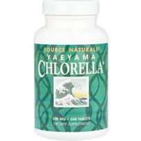 Source Naturals, Yaeyama Chlorella®, 600 tablečių (20 mg vienoje tabletėje)