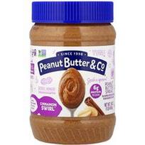 Peanut Butter & Co., Žemės riešutų sviesto užtepėlė, „Cinnamon Swirl™“, 454 g