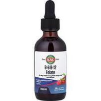 KAL, B-6 B-12 folio rūgštis, mišrios uogos, 2 fl oz (59 ml)