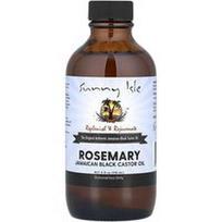 Sunny Isle, Rozmarinų Jamaikos juodasis ricinos aliejus, 4 fl oz (118 ml)