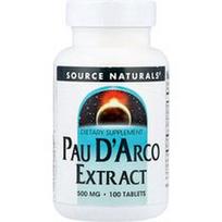 Source Naturals, Pau d'Arco ekstraktas, 100 tablečių