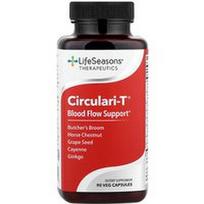 LifeSeasons, „Circulari-T®“, kraujotakos palaikymas, 90 daržovių kapsulių