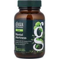 Gaia Herbs, Protinis budrumas, 60 skystų Phyto-Caps® (418 mg vienoje kapsulėje)