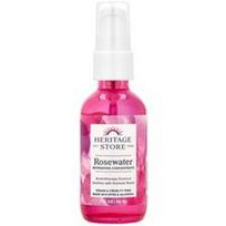 Heritage Store, Gaivinantis koncentratas su rožių vandeniu, 59 ml