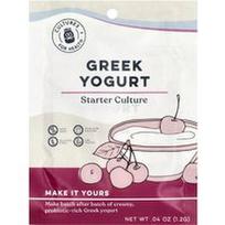 Cultures for Health, Graikiškas jogurtas, raugo kultūra, 2 pakeliai, 0,04 uncijos (1,2 g)