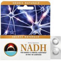 Source Naturals, NADH, 20 mg, 30 pastilių