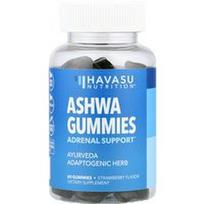 Havasu Nutrition, Ashwa Gummies, Braškės, 60 Gummies