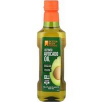 BetterBody Foods, Rafinuotas avokadų aliejus, 500 ml (16,9 fl oz)
