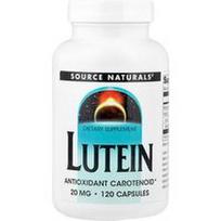 Source Naturals, Liuteinas, 20 mg, 120 kapsulių
