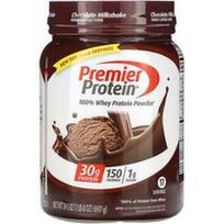 Premier Protein, 100% išrūgų baltymų milteliai, šokoladinis pieno kokteilis, 1 svaras 8 uncijos (697 g)