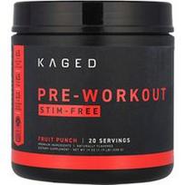 Kaged, Prieš treniruotę, be stim, vaisių punšas, 1,19 svaro (538 g)