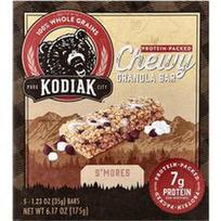 Kodiak Cakes, Kramtomieji granolos batonėliai, S'mores, 5 batonėliai, po 1.23 uncijos (35 g)
