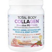 Natural Factors, Viso kūno kolagenas, bioaktyvūs peptidai, oranžinis, 1 svaras 1 uncija (500 g)