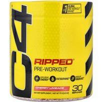 C4 / Cellucor, „Ripped®“, prieš treniruotę, vyšnių ir laimo skonio, 171 g