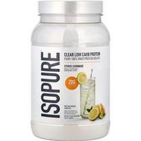 Isopure, Užpilai baltymų milteliai, citrusinių vaisių limonadas, 1,98 svaro (900 g)