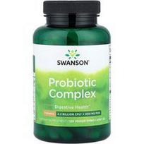 Swanson Vitamins, Probiotikų kompleksas, 120 daržovių EMBO® dangteliai AP