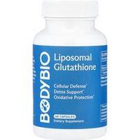 BodyBio, Liposominis glutationas, 60 kapsulių (250 mg vienoje kapsulėje)