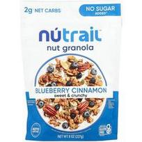 NuTrail, Riešutų granola, mėlynių ir cinamono, 227 g