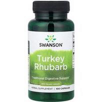 Swanson Vitamins, Kalakutienos rabarbarai, 500 mg, 100 kapsulių
