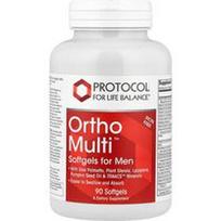 Protocol for Life Balance, Ortho Multi, minkštieji geliai vyrams, 90 minkštųjų gelių