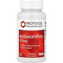 Protocol for Life Balance, Astaksantinas, 10 mg, 60 minkštųjų gelių