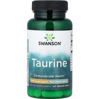 Swanson Vitamins, Taurinas, 1,000 mg, 60 daržovių dangtelių