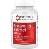 Protocol for Life Balance, Bosvelijos ekstraktas, 500 mg, 90 minkštųjų gelių