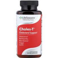 LifeSeasons, „Choles-T®“, cholesterolio palaikymas, 90 daržovių kapsulių