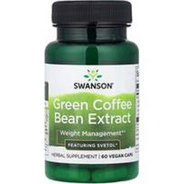 Swanson Vitamins, Žaliųjų kavos pupelių ekstraktas, 60 daržovių dangtelių (200 mg viename dangtelyje)