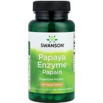 Swanson Vitamins, Papajos fermentas Papainas, 100 mg, 90 veganiškų kapsulių
