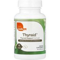 Zahler, „Thyraid™“, skydliaukės veiklą palaikanti formulė, 60 kapsulių