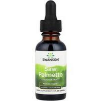 Swanson Vitamins, Saw Palmetto skystas ekstraktas, be alkoholio ir cukraus, 1 fl oz (29,6 ml)