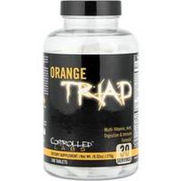 Controlled Labs, „Orange Triad™“, multivitaminų formulė sąnariams, virškinimui ir imunitetui, 180 tablečių